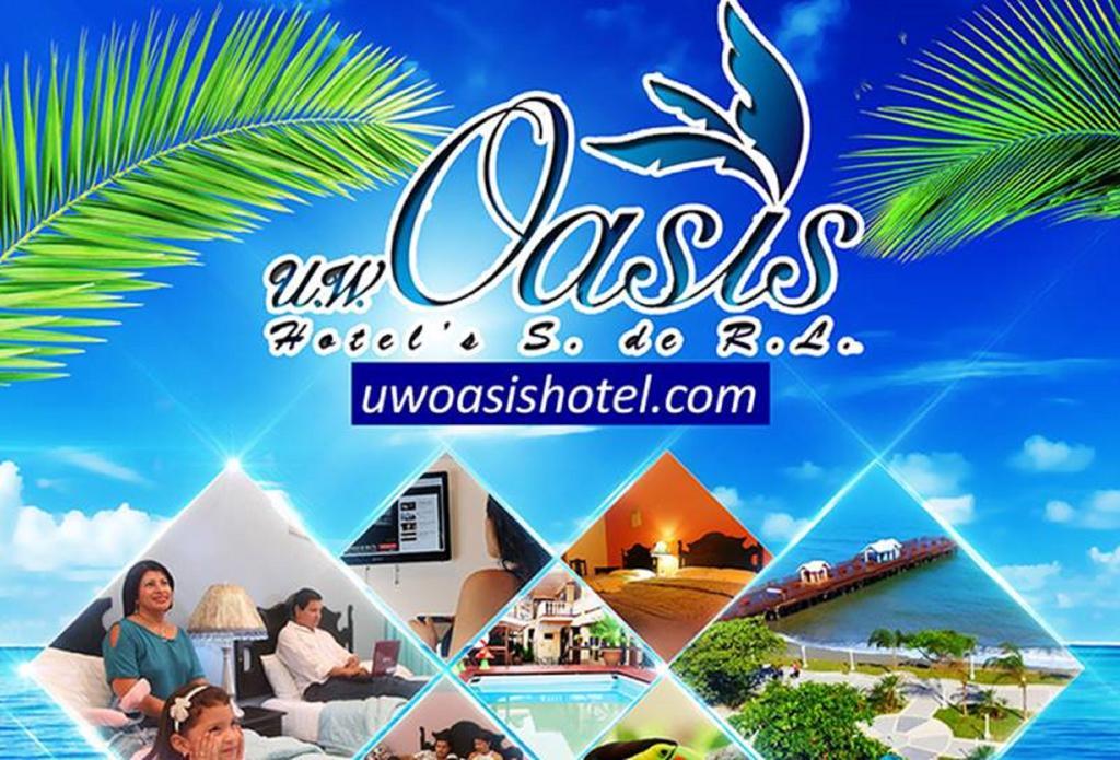 Uw Oasis Hotel La Ceiba Exterior foto